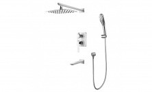 LEMARK Душевая система Melange, скрытый монтаж, хром LM4922CW