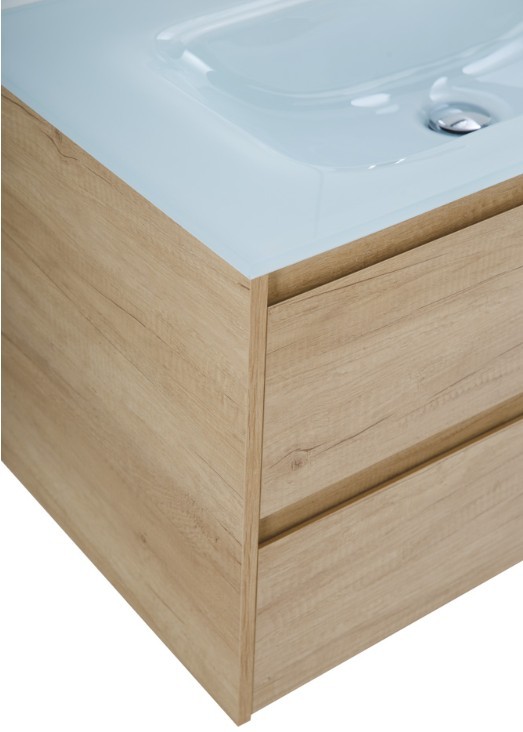 Приобрести тумба подвесная с раковиной belbagno kraft-900-2c-so-rnn 90 см, rovere nebrasca nature