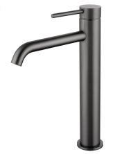 Смеситель для раковины высокий WONZON & WOGHAND STICK, Темный графит (WW-88239017-BGM)