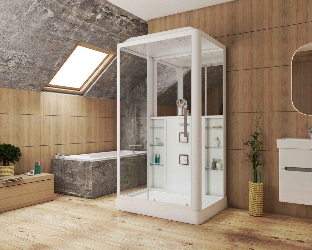 Приобрести grossman гидробокс 120х90 см, прямоугольный, белый\прозрачное gr127l l