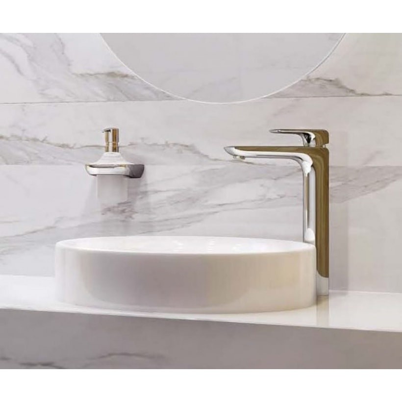 Приобрести kludi смеситель для раковины ameo, высокий 335мм, хром 412980575