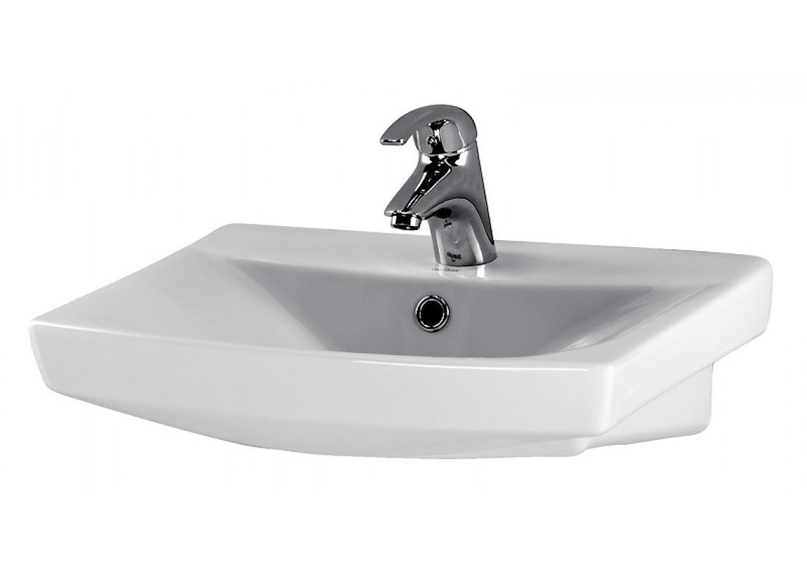 Приобрести раковина подвесная cersanit carina 55 см