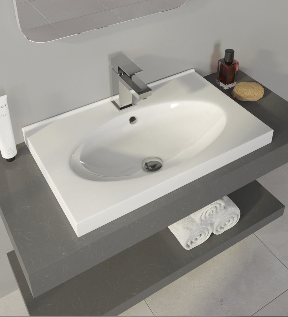 Приобрести умывальник sanita luxe next 70*48*20 см