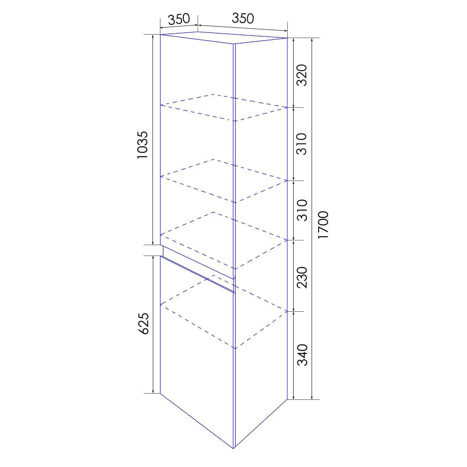 Приобрести loranto пенал подвесной глория 35 35х35 см правый, дуб кантри (cs00090161)