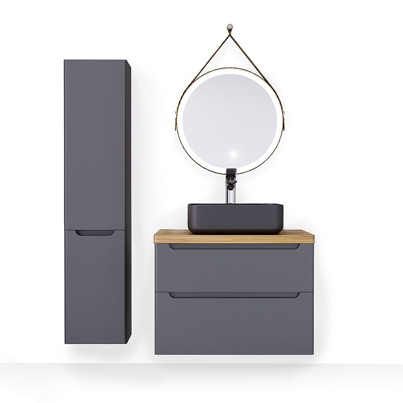 Приобрести jorno пенал подвесной wood 33 см, антрацит