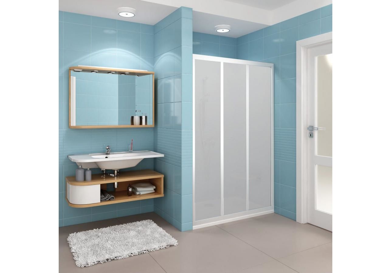 Приобрести дверь душевая ravak supernova asdp3 80 см 00v40u02zg сатин/матовое