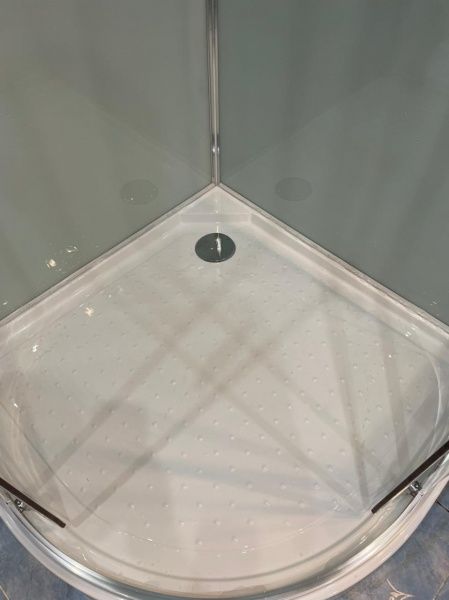 Приобрести frank душевая кабина f420 brilliant, низкий поддон, полукруглая