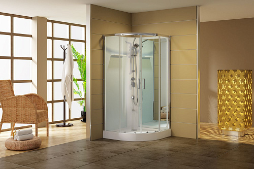 Приобрести aquanet душевая кабина passion r 2.0 90x90 см, прозрачное стекло