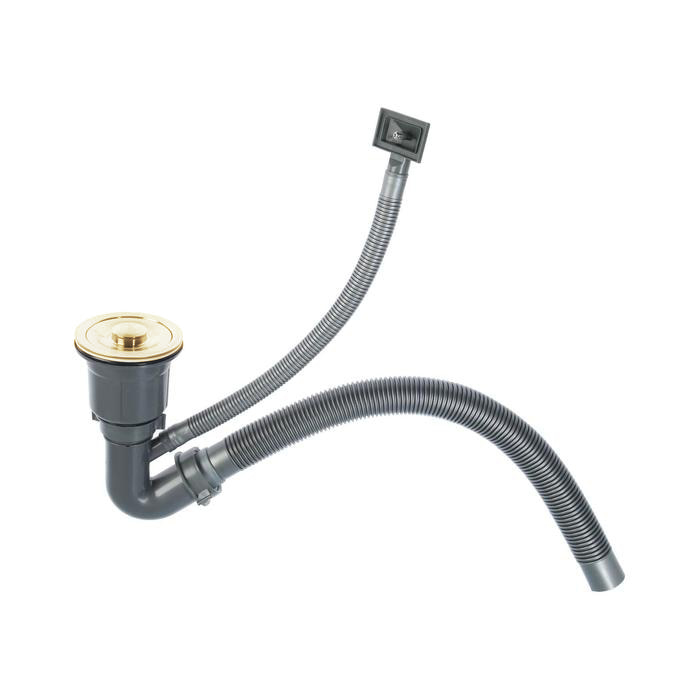 Приобрести gerhans кухонная мойка 78х51 см, левосторонняя, золото