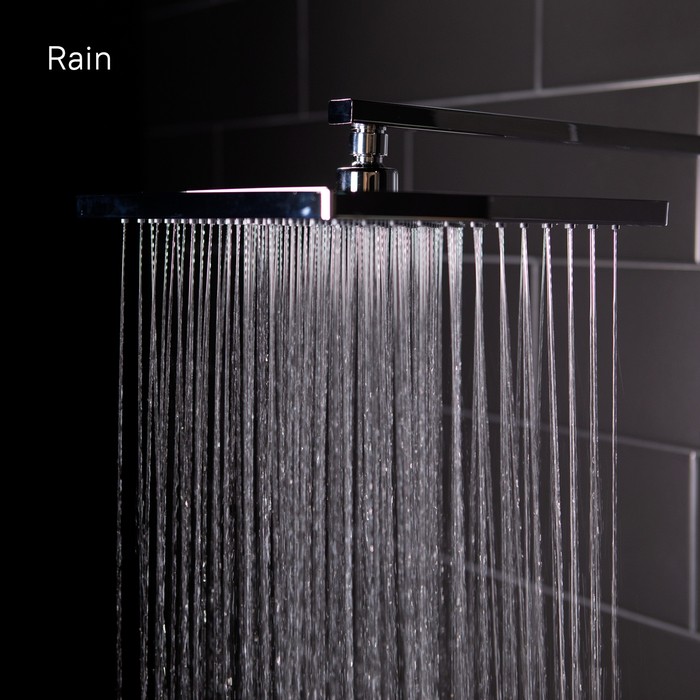 Приобрести iddis душевая система bild, квадратная d-200мм, хром bilsb1fi06