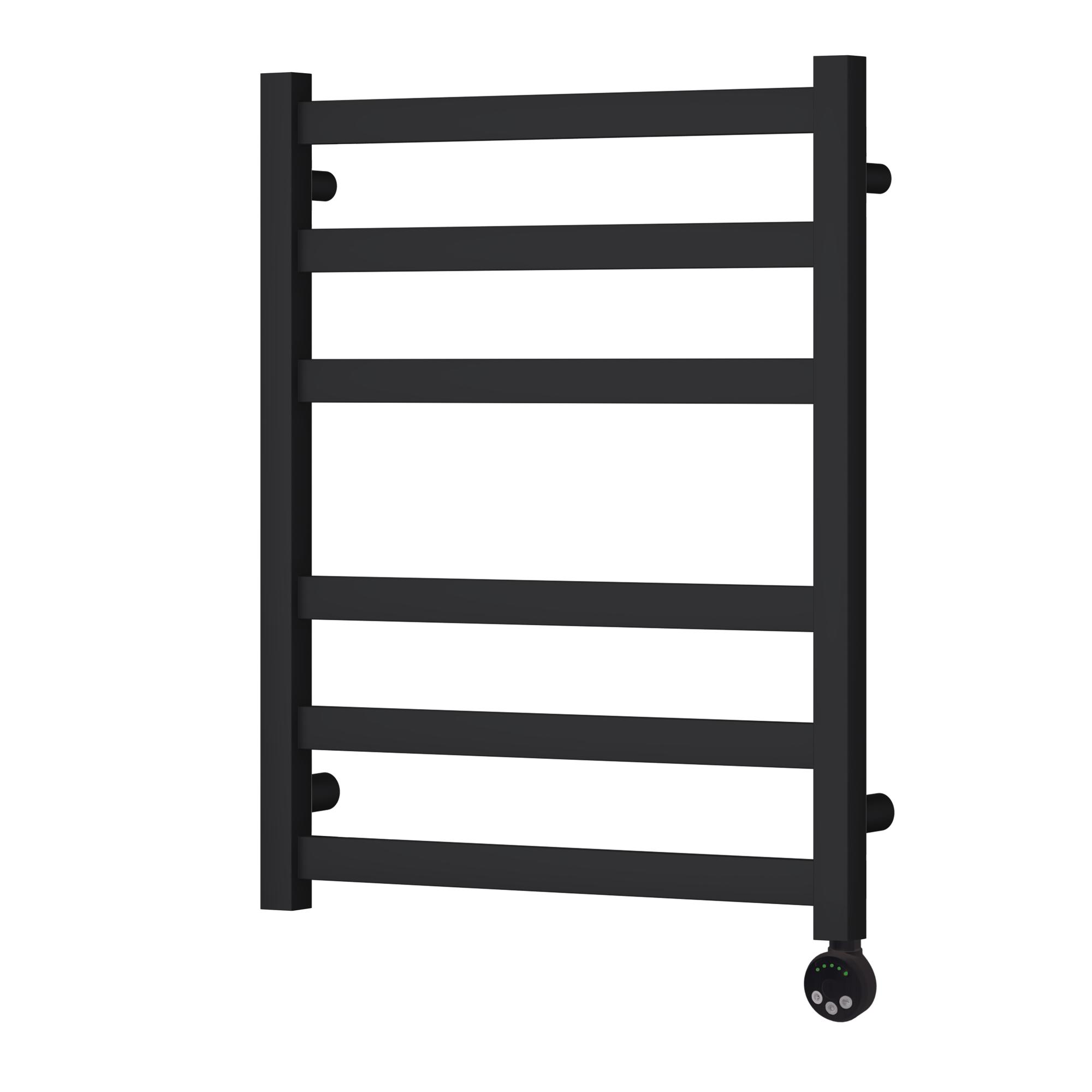 Приобрести point полотенцесушитель электрический меркурий п6 500x600 левый/правый, черный pn83156be