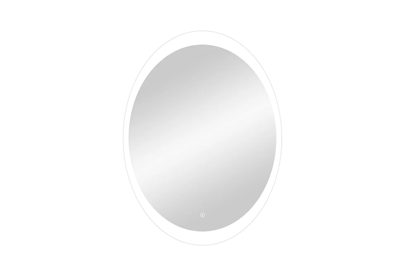 Приобрести continent зеркало с подсветкой lily 57х77 см, белое