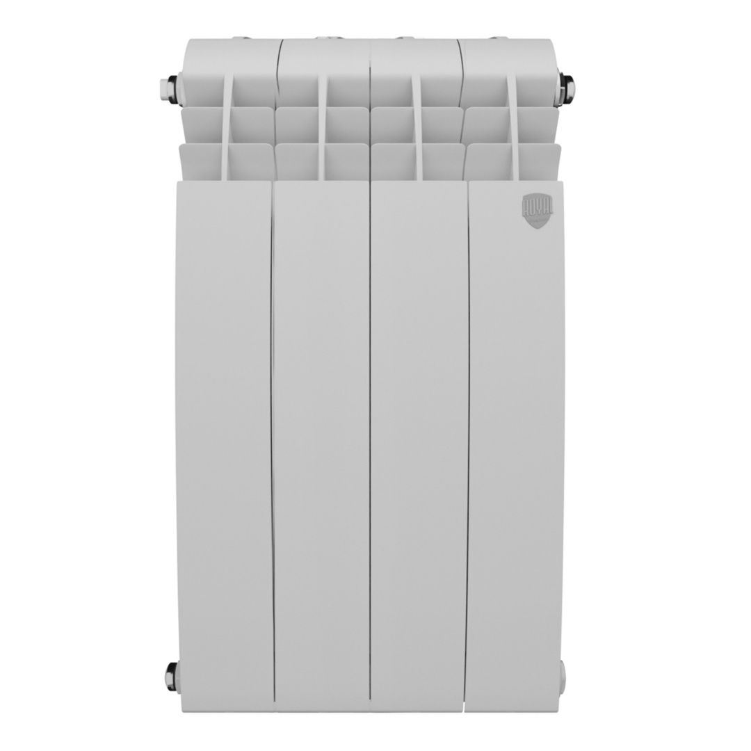 Приобрести royal thermo радиатор биметаллический biliner 500 /bianco traffico ( белый ) - 4 секц.