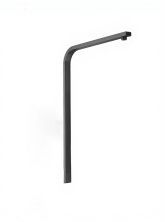 Удлиненная квадратная трубка для душевых систем WONZON & WOGHAND, Темный графит (WW-LY001-BGG)