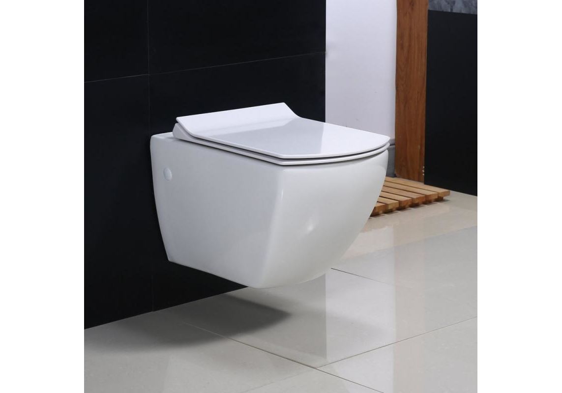Приобрести унитаз подвесной безободковый belbagno carina bb514chr