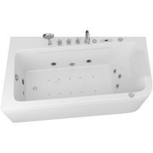 Grossman Гидромассажная ванна 170х95 см, прямоугольная, белая GR-17095L