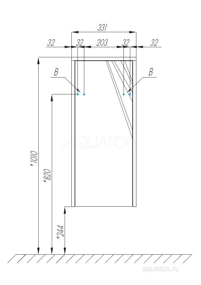 Приобрести шкаф акватон сакура с корзиной для белья, ольха наварра/белый глянец