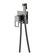 Смеситель с гигиеническим душем, встраиваемый ViEiR Sera, графит/Gun Metal V353551G