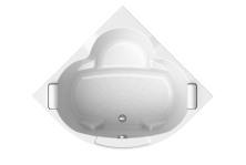 Радомир Акриловая ванна Сорренто 130x130 см ( комплект каркас, слив)