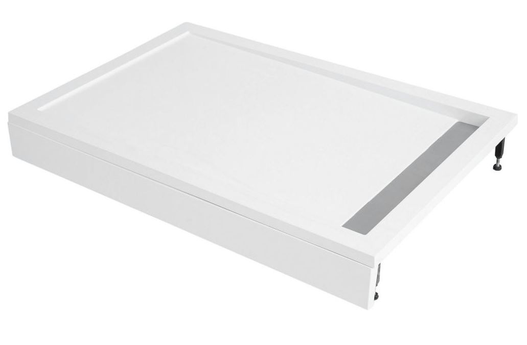 Приобрести aquanet душевой поддон stone lite 120x80 см, белый