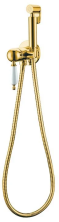 Boheme Смеситель с гигиеническим душем Imperiale, золото\белый 435