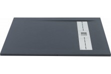 Aquanet Душевой поддон Delight 140х80 см, черный