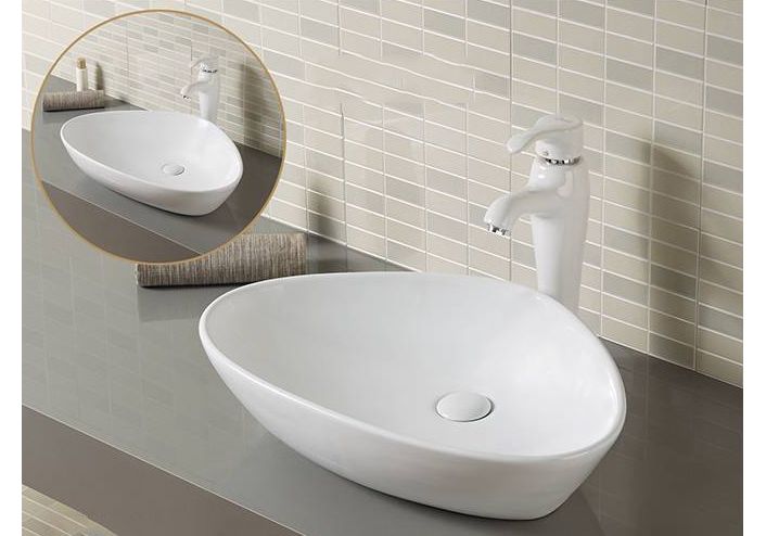 Приобрести раковина-чаша ceramalux 60 см n 7472b