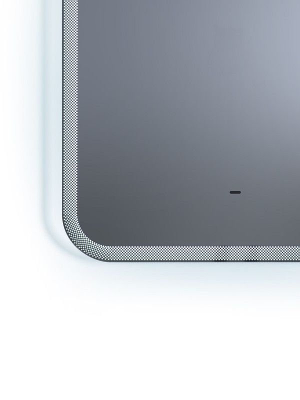 Приобрести continent зеркало с подсветкой isten 50х70 см, бесконтактный включатель, белое