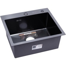 Gerhans Кухонная мойка 50х44 см, графит