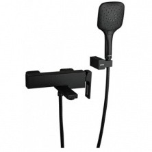 Gappo Смеситель для ванны и душа G3217-6, черный матовый 30056