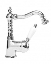 CEZARES Смеситель для биде ELITE с донным клапаном, хром ELITE-BSM2-01-Bi