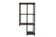 Сomforty Полка подвесная "Порто-50" дуб тёмно-коричневый