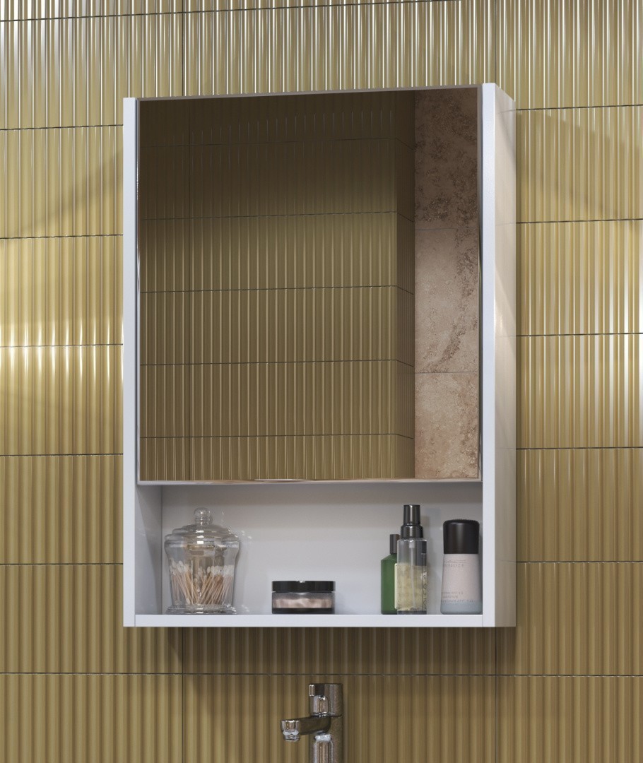 Приобрести vigo зеркало-шкаф urban 50 см, белый zsh.urb.50