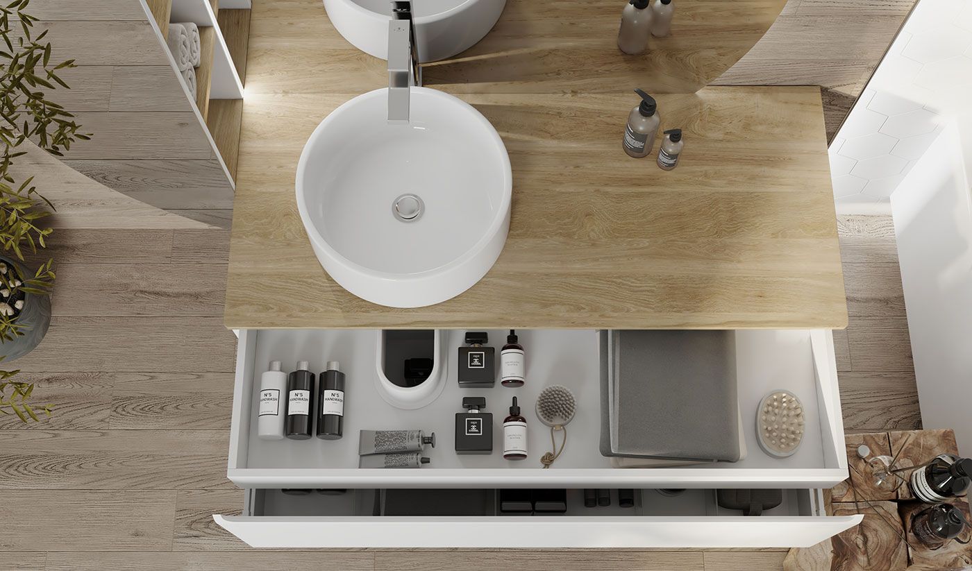 Приобрести jorno тумба подвесная solis 120 см со столешницей, белая