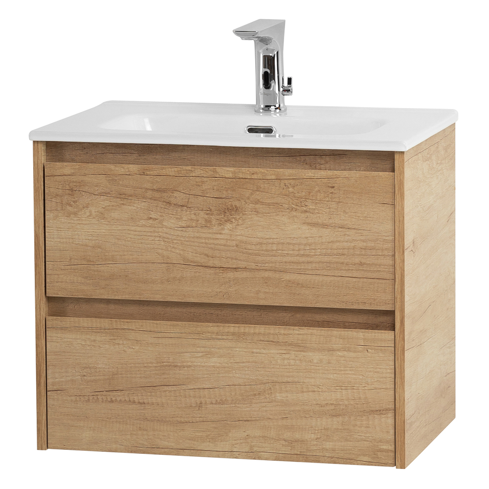 Приобрести belbagno тумба с раковиной kraft 39 50 см, подвесная rovere nebrasca nature, белая раковина