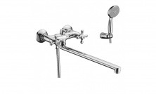 LEMARK Смеситель для ванны Standard, двухвентильный, хром LM2112C