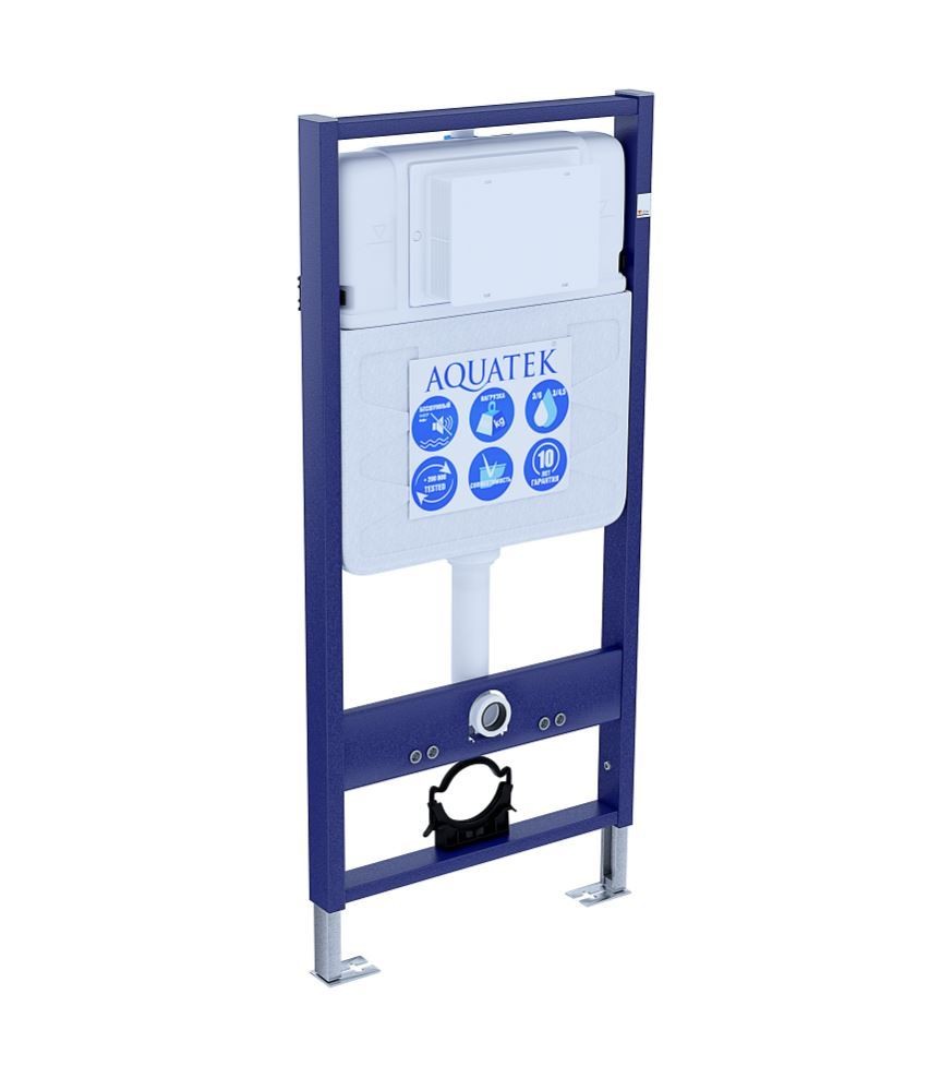 Приобрести комплект унитаз с инсталляцией set aquatek либра