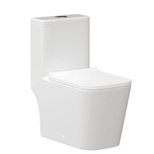 Triton Унитаз моноблок Mono 8706, безободковый с тонким сиденьем, микролифт