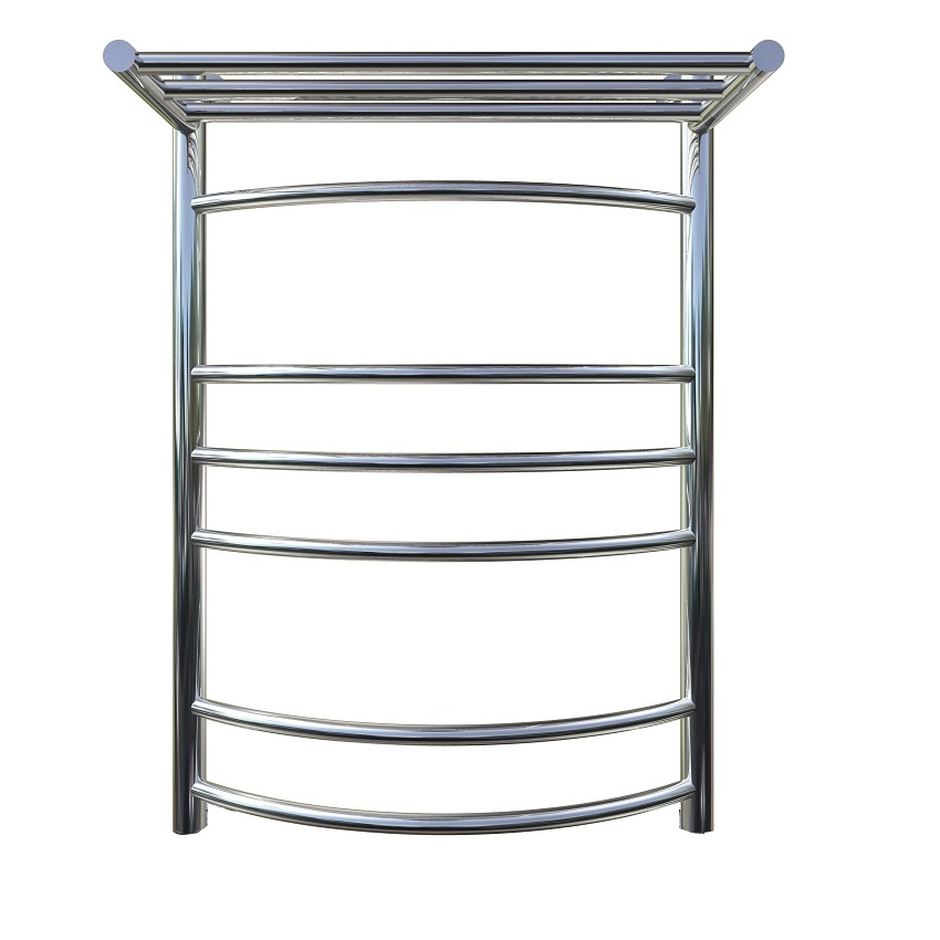 Приобрести тругор водяной полотенцесушитель приоритет п7 500x800 мм нк3 с полкой, хром 00-00021904