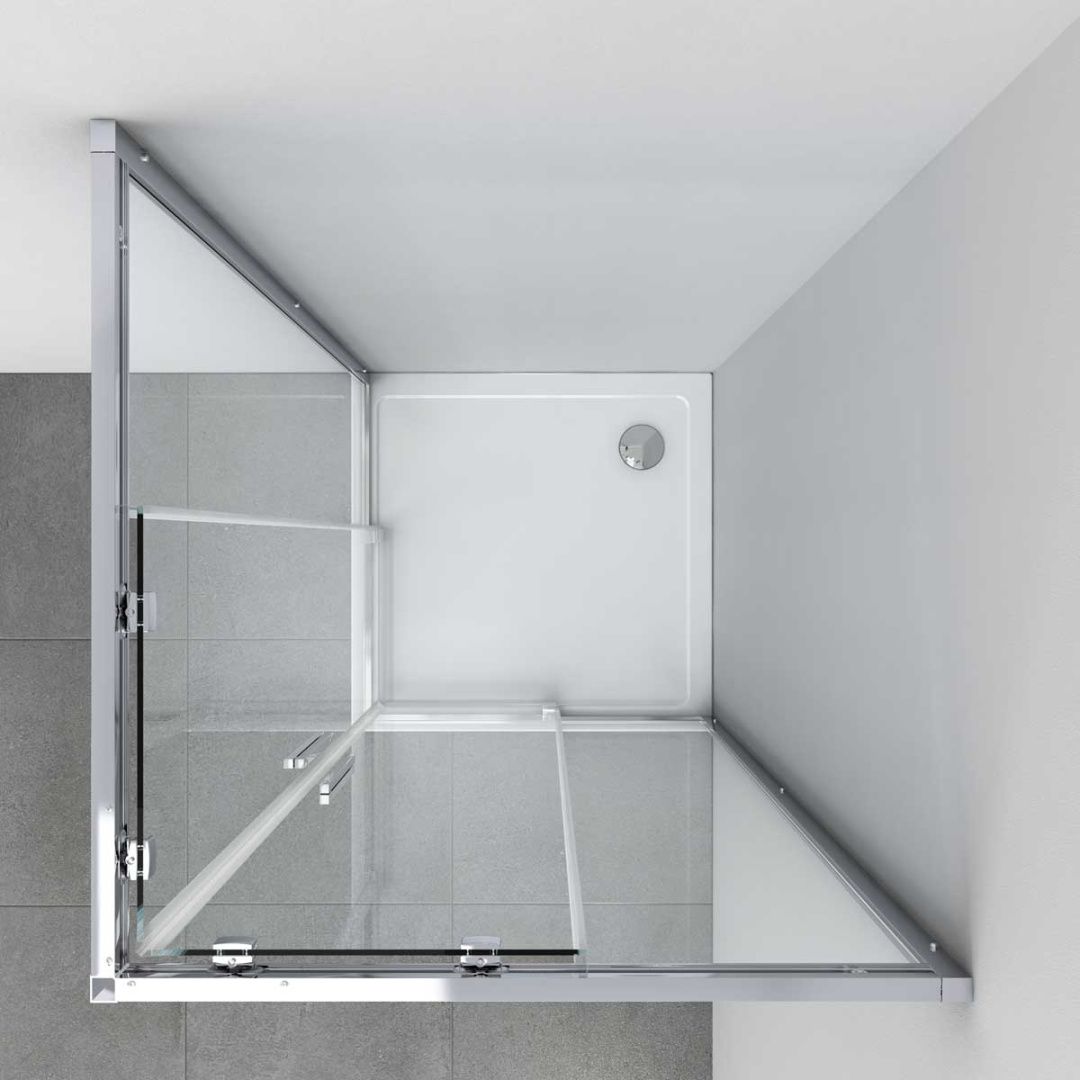 Приобрести vincea душевое ограждение soft 100х100 см, прозрачное, хром vss-3so100cl