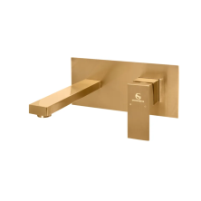 Grocenberg Встраиваемый смеситель для раковины, бронза GB588BR