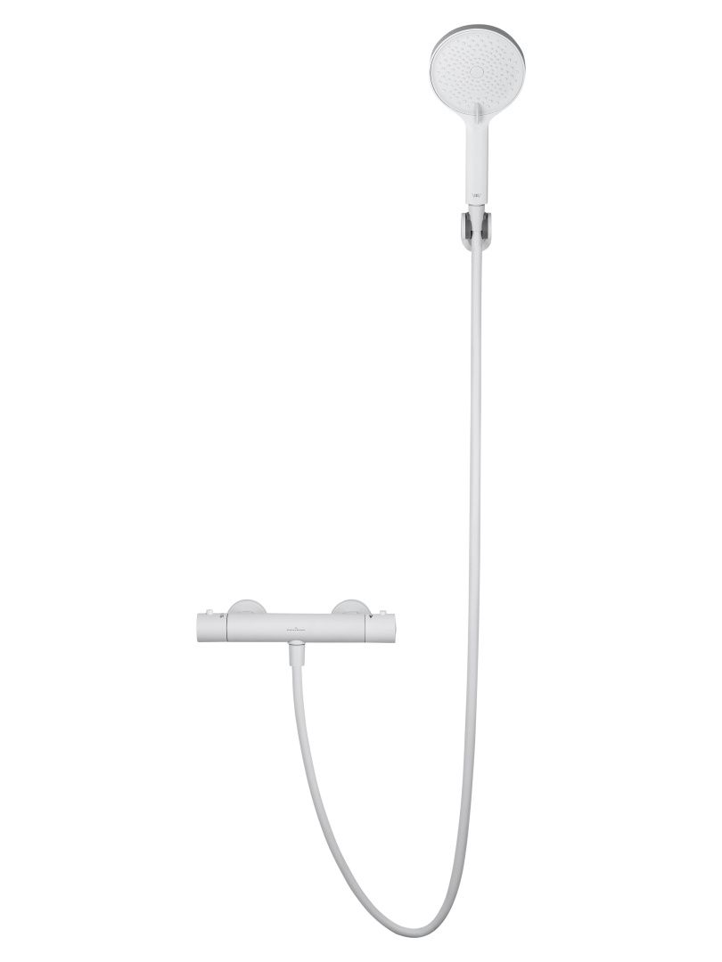 Приобрести смеситель для душа с термостатом wonzon & woghand inn 3, белый матовый (ww-b2065-a-mw)