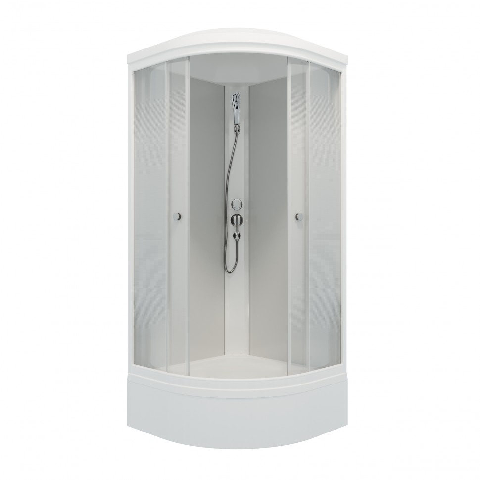 Приобрести тритон душевая кабина лайт в дн4 90х90 см, белая, матовое щ0000039800