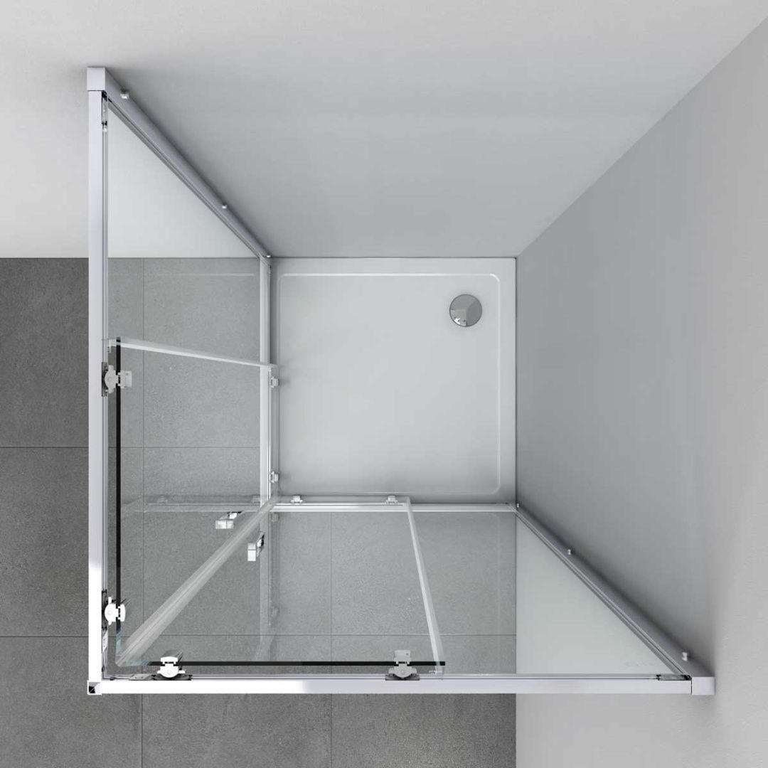 Приобрести vincea душевое ограждение alpha 100х100 см, прозрачное, хром vss-3al100cl
