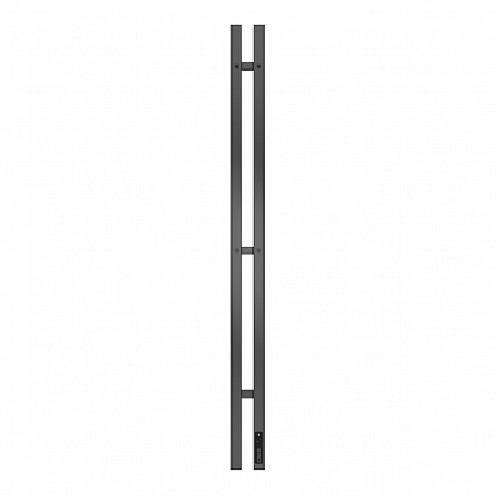 Приобрести terminus полотенцесушитель дуо 90х1200 см, электрический, квадратный профиль, графит