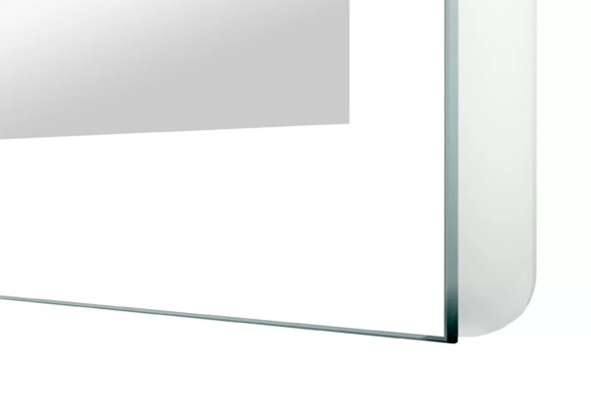 Приобрести continent зеркало с подсветкой relax 80х60 см, белое