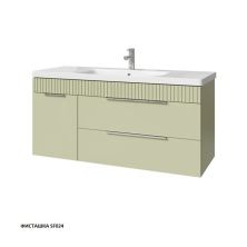 Caprigo Тумба с раковиной MONBAR 120 см, левая, фисташка