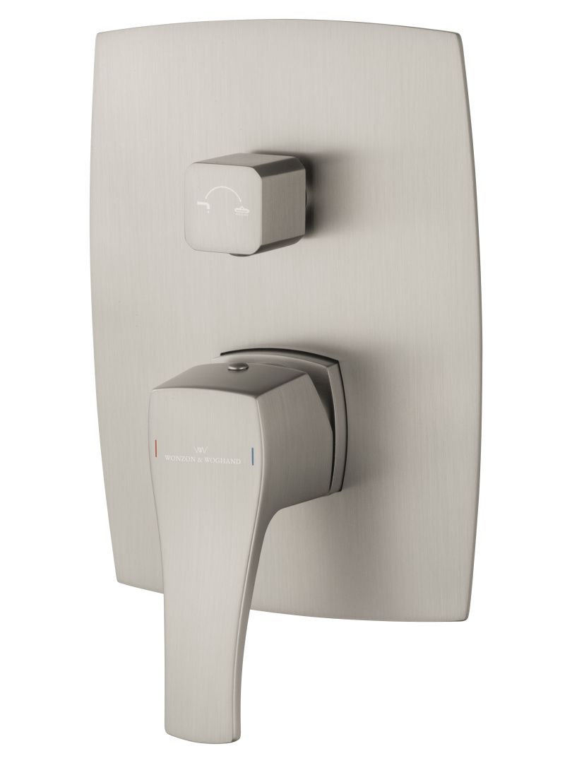 Приобрести душевая система встраиваемая wonzon & woghand flex, брашированный никель (ww-88939072-bn)