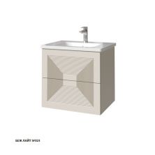 Caprigo Тумба с раковиной MODO Quarta 60 см, светло бежевая