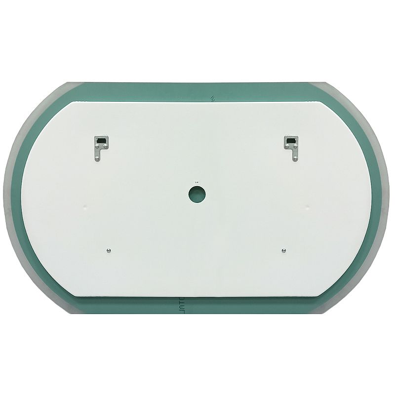 Приобрести continent зеркало с подсветкой polaris 100х60 см, сенсорный включатель, белое